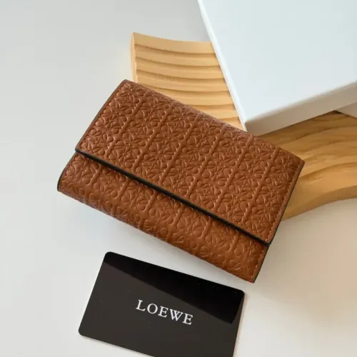 Replica LOEWE Wallet For Unisex #1412087 $56.00 USD for Wholesale
