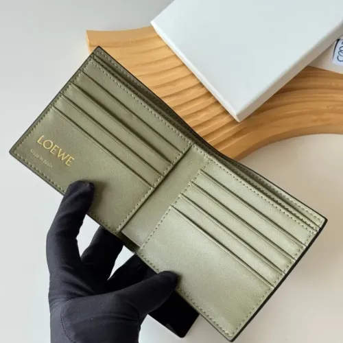 Replica LOEWE Wallet For Unisex #1412093 $52.00 USD for Wholesale