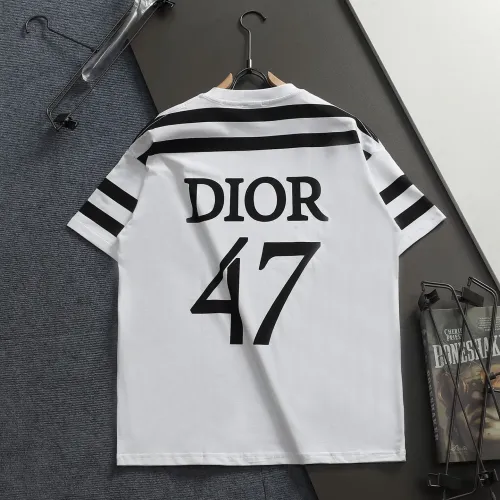 Replica Christian Dior T-Shirts Short Sleeved For Unisex #1412120 $42.00 USD for Wholesale