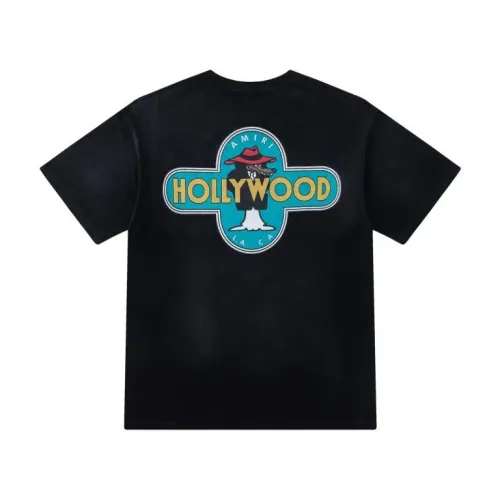 Replica Amiri T-Shirts Short Sleeved For Unisex #1412150 $42.00 USD for Wholesale