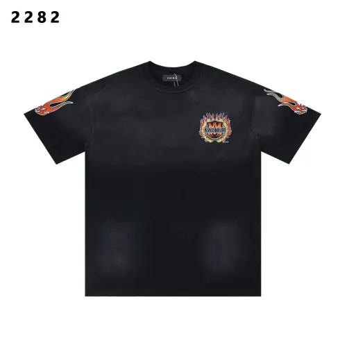 Cheap Amiri T-Shirts Short Sleeved For Unisex #1412154, $$34.00 USD On Amiri T-Shirts