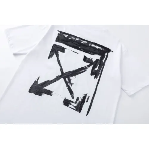 Replica Off-White T-Shirts Short Sleeved For Unisex #1412161 $32.00 USD for Wholesale