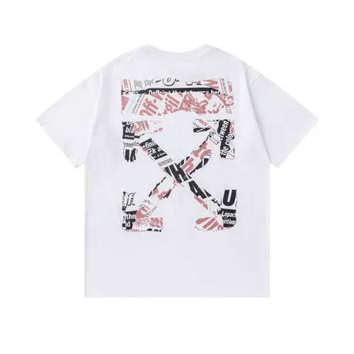 Cheap Off-White T-Shirts Short Sleeved For Unisex #1412165, $$32.00 USD On Off-White T-Shirts
