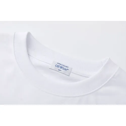 Replica Off-White T-Shirts Short Sleeved For Unisex #1412165 $32.00 USD for Wholesale