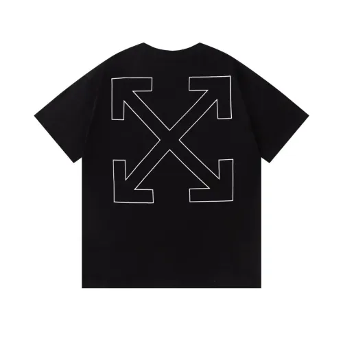 Cheap Off-White T-Shirts Short Sleeved For Unisex #1412168, $$32.00 USD On Off-White T-Shirts