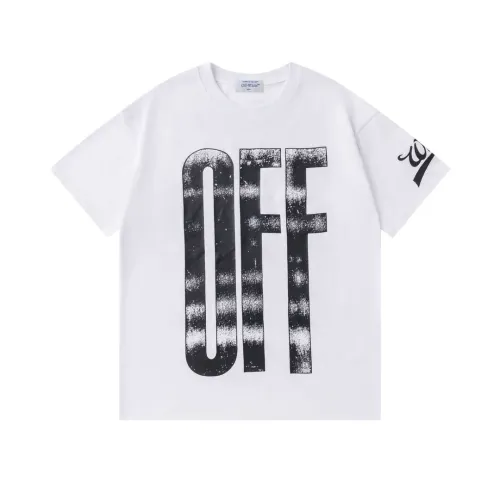 Cheap Off-White T-Shirts Short Sleeved For Unisex #1412177, $$34.00 USD On Off-White T-Shirts