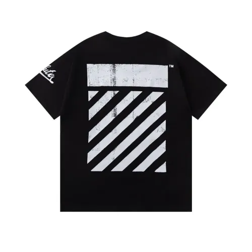 Replica Off-White T-Shirts Short Sleeved For Unisex #1412178 $34.00 USD for Wholesale