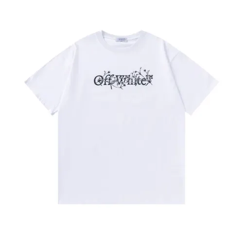 Cheap Off-White T-Shirts Short Sleeved For Unisex #1412183, $$32.00 USD On Off-White T-Shirts