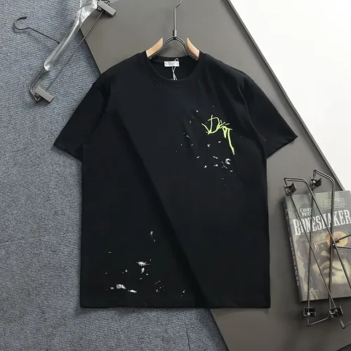 Cheap Christian Dior T-Shirts Short Sleeved For Unisex #1412203, $$40.00 USD On Christian Dior T-Shirts