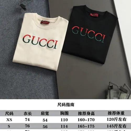 Replica Gucci T-Shirts Short Sleeved For Unisex #1412206 $40.00 USD for Wholesale