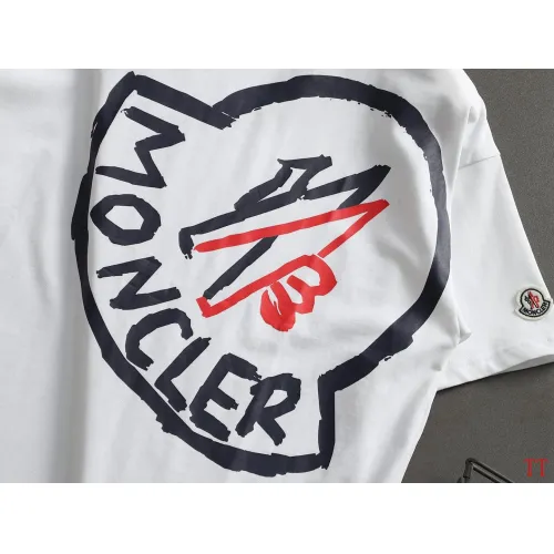 Replica Moncler T-Shirts Short Sleeved For Unisex #1412213 $40.00 USD for Wholesale
