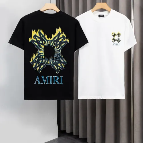 Replica Amiri T-Shirts Short Sleeved For Men #1412319 $36.00 USD for Wholesale