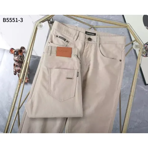 Replica Burberry Jeans For Men #1412446 $45.00 USD for Wholesale