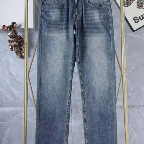 Replica Prada Jeans For Men #1412454 $45.00 USD for Wholesale
