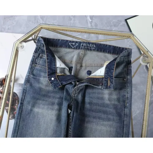 Replica Prada Jeans For Men #1412454 $45.00 USD for Wholesale