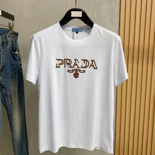 Cheap Prada T-Shirts Short Sleeved For Men #1412486, $$76.00 USD On Prada T-Shirts