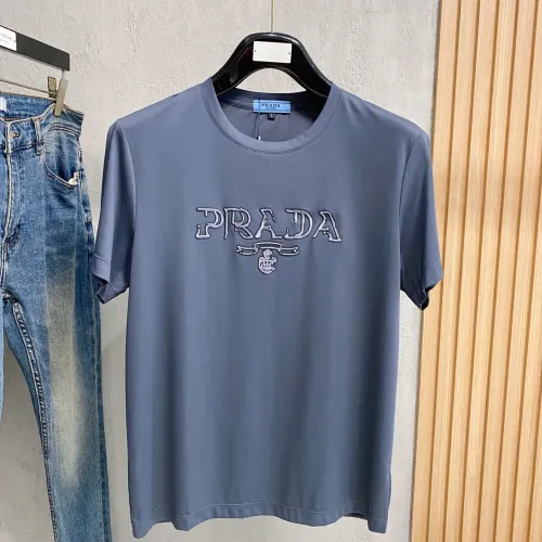 Cheap Prada T-Shirts Short Sleeved For Men #1412488, $$76.00 USD On Prada T-Shirts