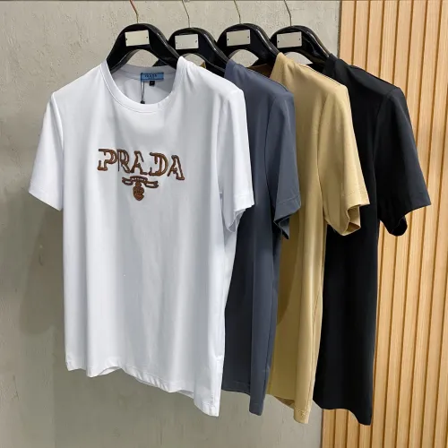 Replica Prada T-Shirts Short Sleeved For Men #1412488 $76.00 USD for Wholesale