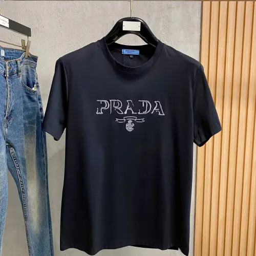 Cheap Prada T-Shirts Short Sleeved For Men #1412489, $$76.00 USD On Prada T-Shirts
