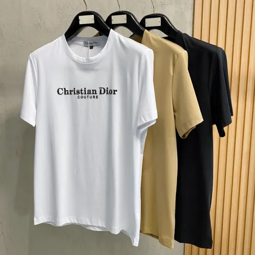 Replica Christian Dior T-Shirts Short Sleeved For Men #1412490 $76.00 USD for Wholesale