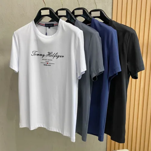 Replica Tommy Hilfiger TH T-Shirts Short Sleeved For Men #1412498 $76.00 USD for Wholesale