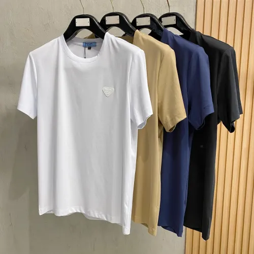 Replica Prada T-Shirts Short Sleeved For Men #1412509 $76.00 USD for Wholesale