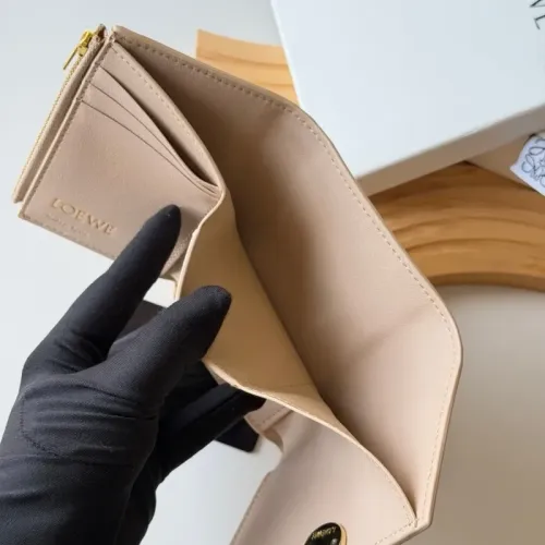 Replica LOEWE Wallet For Women #1412551 $56.00 USD for Wholesale