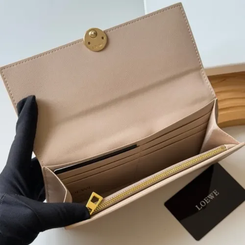 Replica LOEWE Long Wallet For Women #1412561 $60.00 USD for Wholesale