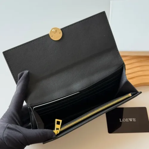 Replica LOEWE Long Wallet For Women #1412562 $60.00 USD for Wholesale