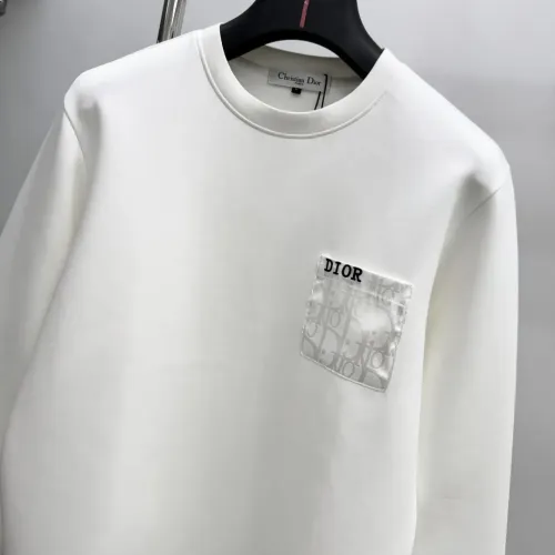 Replica Christian Dior Hoodies Long Sleeved For Men #1412577 $82.00 USD for Wholesale