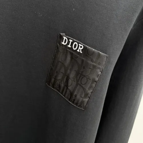 Replica Christian Dior Hoodies Long Sleeved For Men #1412578 $82.00 USD for Wholesale