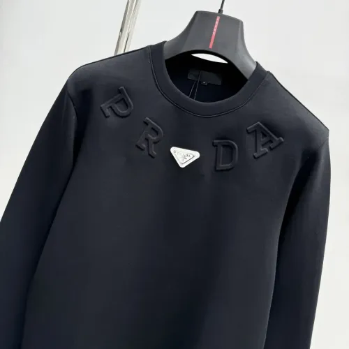 Replica Prada Hoodies Long Sleeved For Men #1412582 $82.00 USD for Wholesale