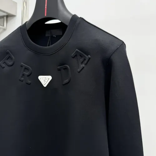 Replica Prada Hoodies Long Sleeved For Men #1412582 $82.00 USD for Wholesale