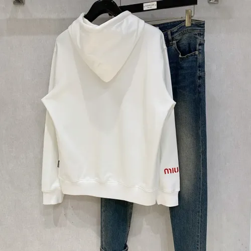 Replica MIU MIU Hoodies Long Sleeved For Men #1412655 $82.00 USD for Wholesale