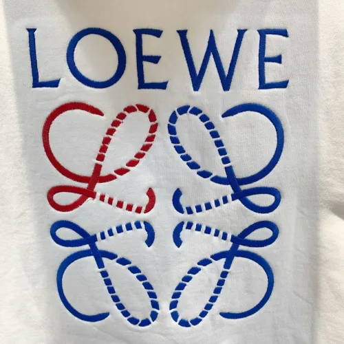 Replica LOEWE Hoodies Long Sleeved For Men #1412658 $85.00 USD for Wholesale