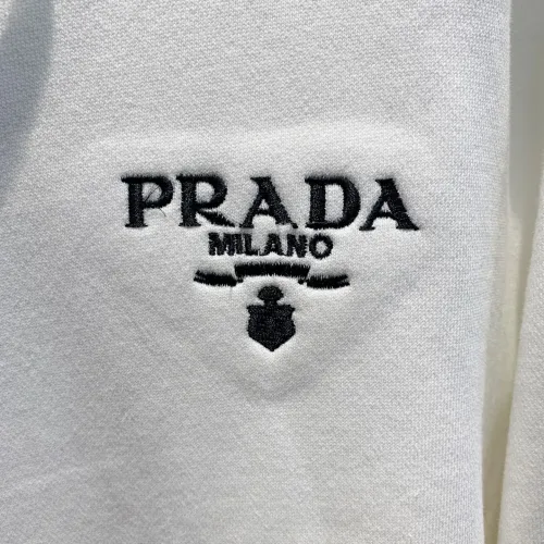 Replica Prada Hoodies Long Sleeved For Men #1412664 $85.00 USD for Wholesale