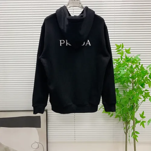 Replica Prada Hoodies Long Sleeved For Men #1412665 $85.00 USD for Wholesale