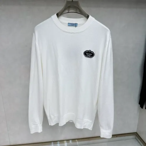 Cheap Prada Sweaters Long Sleeved For Unisex #1412691, $$42.00 USD On Prada Sweaters