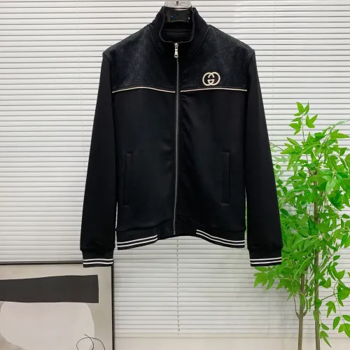Replica Gucci Tracksuits Long Sleeved For Men #1412697 $128.00 USD for Wholesale