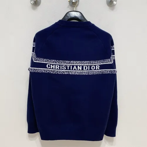 Replica Christian Dior Sweaters Long Sleeved For Men #1412724 $85.00 USD for Wholesale