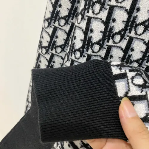 Replica Christian Dior Sweaters Long Sleeved For Men #1412727 $85.00 USD for Wholesale