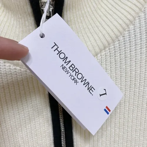 Replica Thom Browne TB Sweaters Long Sleeved For Men #1412760 $88.00 USD for Wholesale