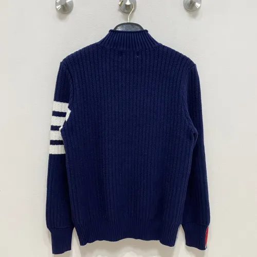 Replica Thom Browne TB Sweaters Long Sleeved For Men #1412766 $92.00 USD for Wholesale