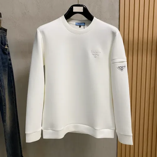 Cheap Prada Hoodies Long Sleeved For Men #1412808, $$82.00 USD On Prada Hoodies