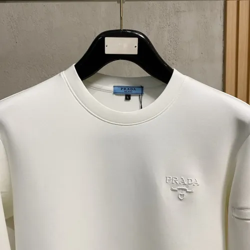 Replica Prada Hoodies Long Sleeved For Men #1412808 $82.00 USD for Wholesale