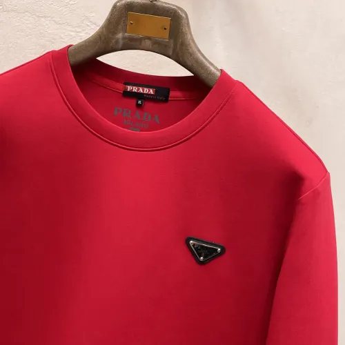 Replica Prada Hoodies Long Sleeved For Men #1412817 $82.00 USD for Wholesale