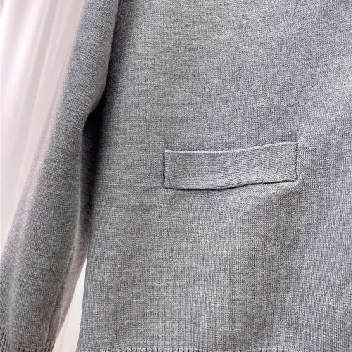 Replica Thom Browne TB Sweaters Long Sleeved For Men #1412841 $72.00 USD for Wholesale