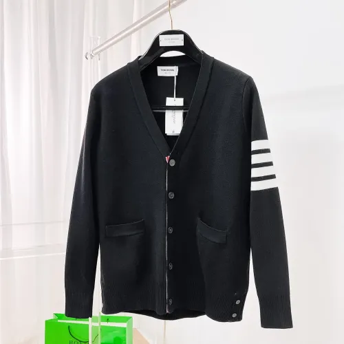 Cheap Thom Browne TB Sweaters Long Sleeved For Men #1412842, $$72.00 USD On Thom Browne TB Sweaters