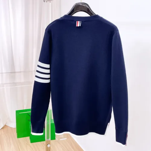 Replica Thom Browne TB Sweaters Long Sleeved For Men #1412845 $98.00 USD for Wholesale