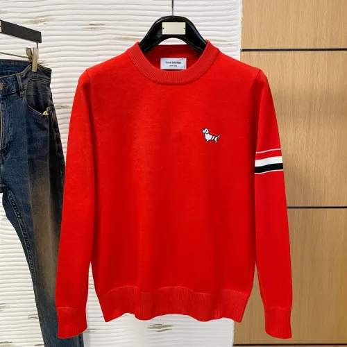 Cheap Thom Browne TB Sweaters Long Sleeved For Men #1412859, $$85.00 USD On Thom Browne TB Sweaters